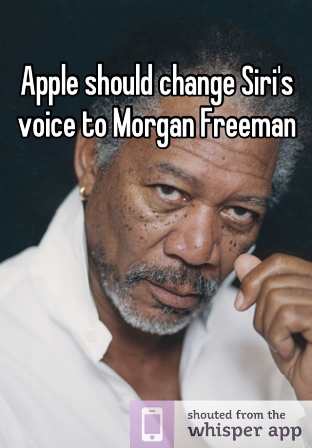 I Could Listen to Morgan Freeman All Day