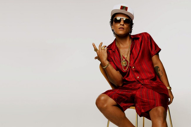 Bruno+Mars+Dominates+The+Grammys