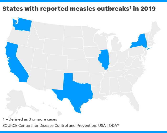 States With Measles Outbreak 2024 Kai Carolee