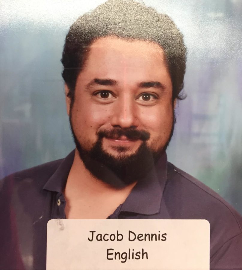 Mr. Dennis staff picture taken in the summer of 2017 