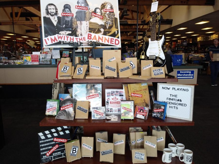Media display in local Bookmans