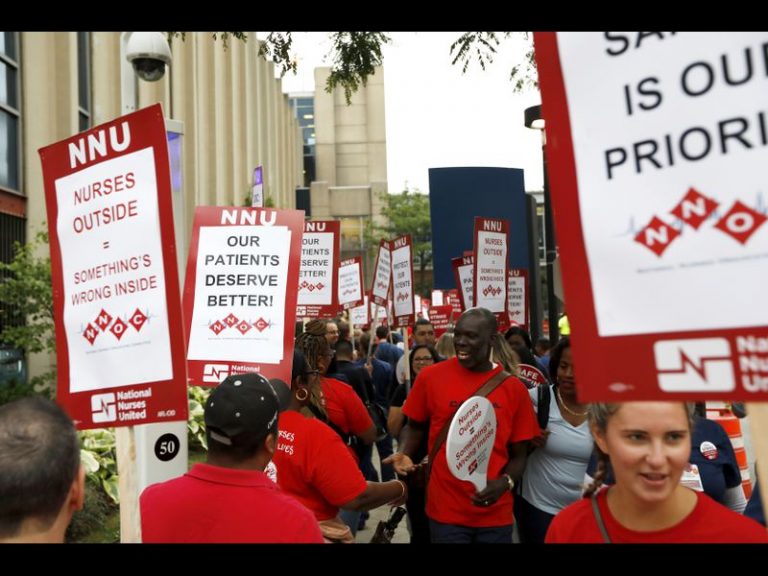 Nurses Strike for Higher Wages The Paper Cut