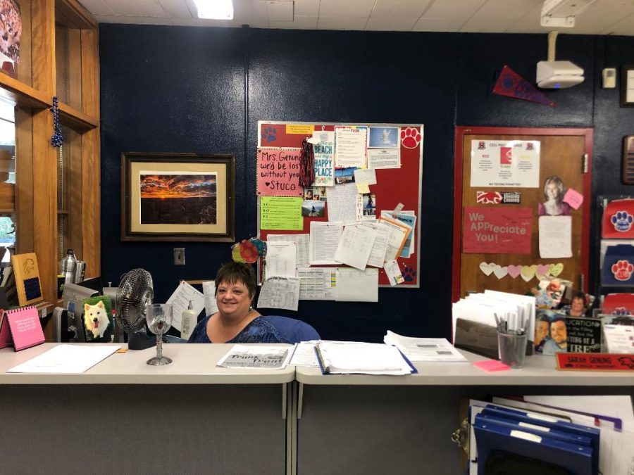 Ms. Genung in her current office