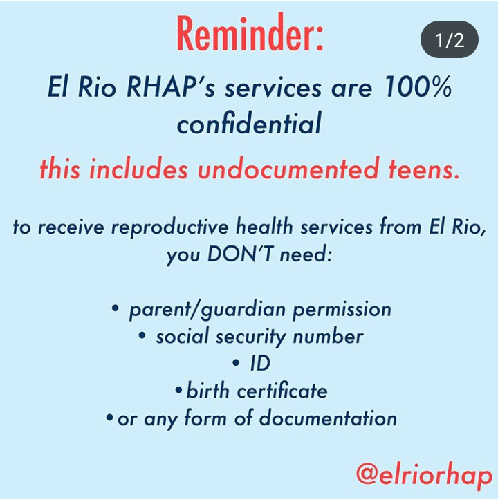 El Rio Reproductive Health Access Project