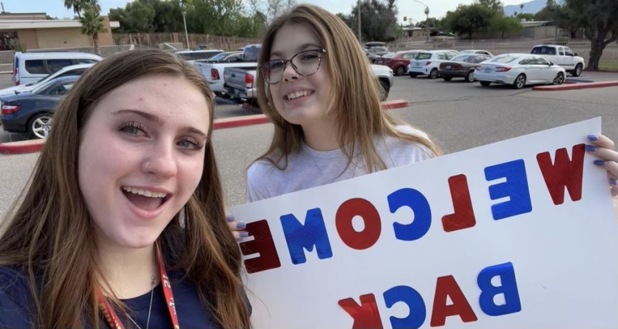 Emma and Jenna welcome back teachers for the 2021-2022 school year!