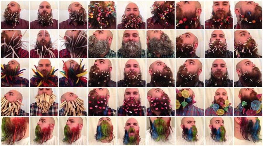 Wait. How did he get those lollipops out of his beard?