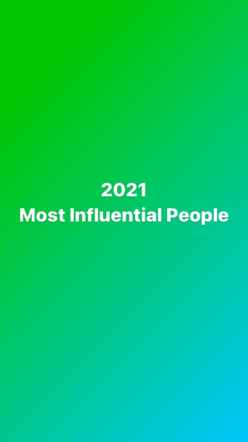 Most Influential People of 2021
