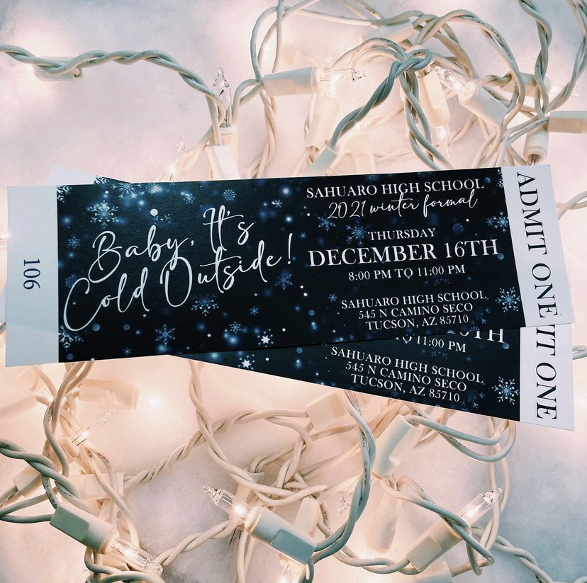 A sample of what the winter formal tickets look like. 