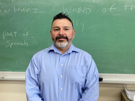 Sahuaros New English Teacher - Mr. Martinez