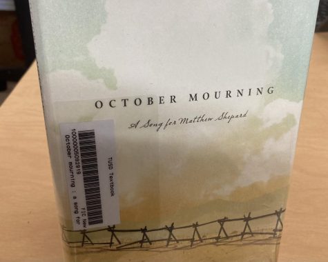 Cover of novel entitled October Mourning A Song for Matthew Shephard