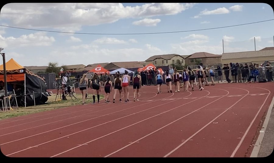 The Story of the Sahuaro Cougars Track Team at an Invite...