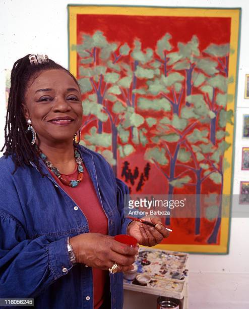 Faith Ringgold was born during the Harlem Renaissance -she is an artist who has tackled oppression, being faced by many hardships, she has led  protests throughout her life, from advocating for civil rights and womens rights as well as making her one of Time magazines top 100 influential people of 2022