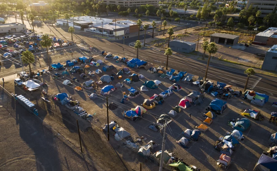 Phoenix+Homeless+Camps+Removed