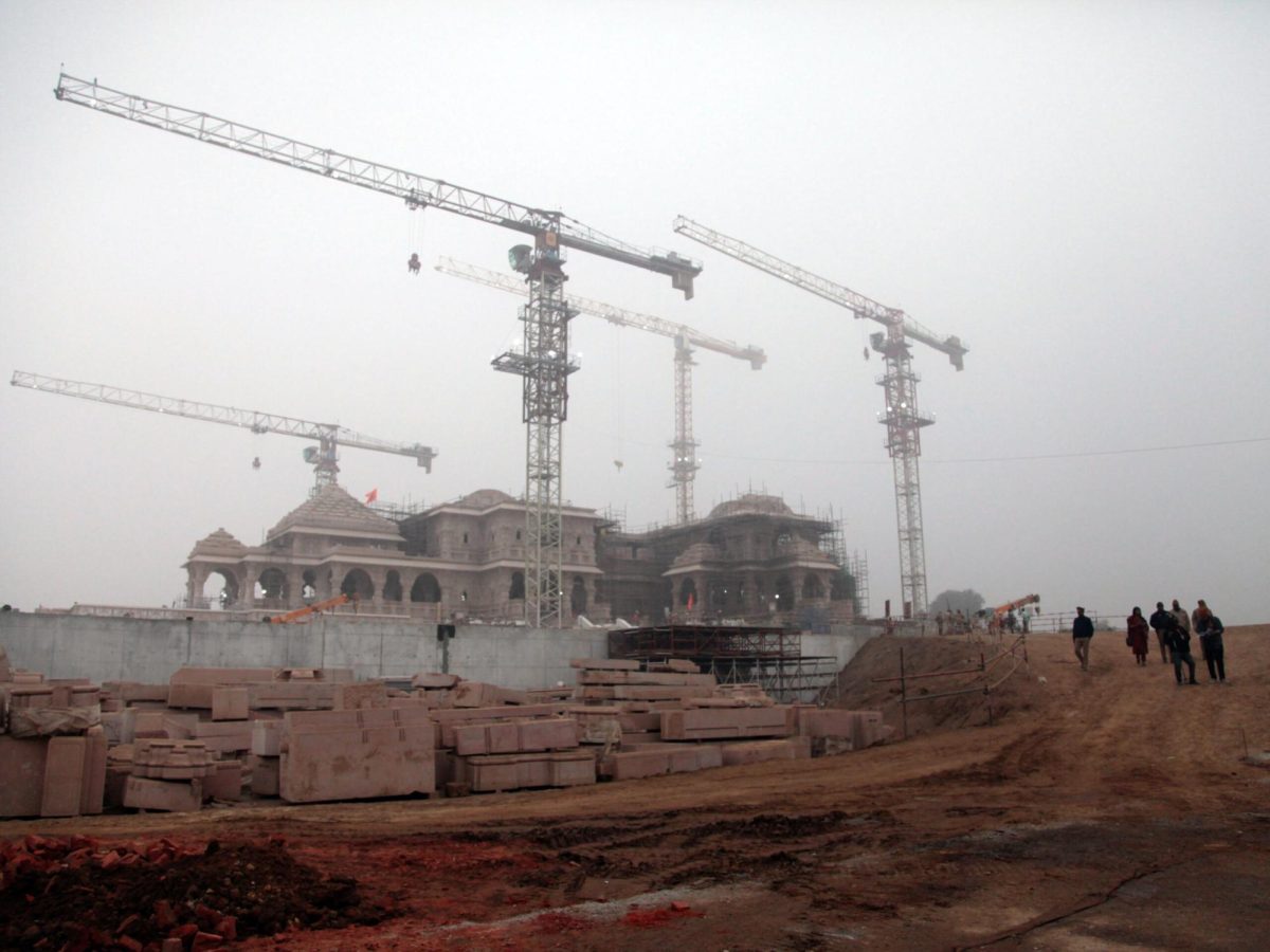 New Temple Built in India Over Mosque Ruins