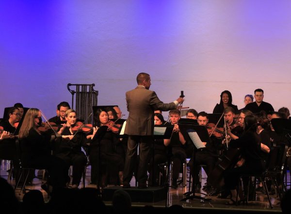 Dr. Trujillo Conducting at the Superintendents Concert on April 3rd, 2024.